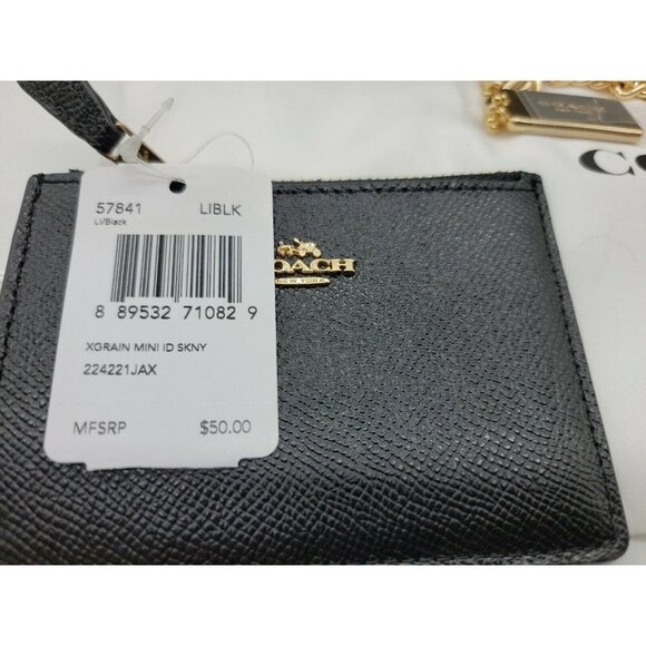 COACH Custom Made Small Turnlock Chain Crossbody STUDS APPLIQUE 3PC - Picture 4 of 12